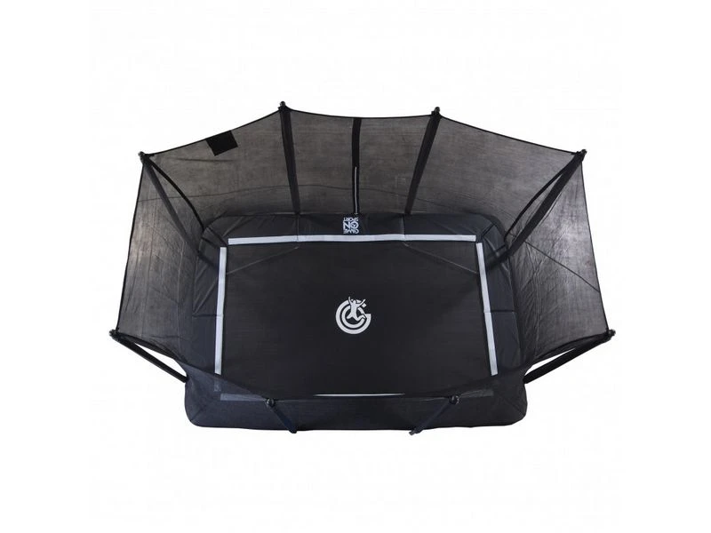 Game On Sport Trampoline Jumpline 213 X 335 Cm Met Veiligheidsnet Zwart 4 Game On Sport Trampoline Jumpline 213 X 335 Cm Met Veiligheidsnet Zwart - Afbeelding 2