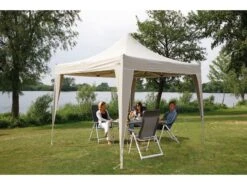 Bo Camp Partytent Opvouwbaar 3 X 3 Mtr. Lichtgrijs 11 Bo Camp Partytent Opvouwbaar 3 X 3 Mtr. Lichtgrijs -Tuin Hart Boutique 1 3 bo camp partytent opvouwbaar 3 x 3 mtr lichtgrijs