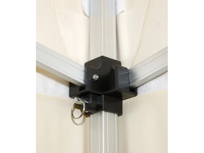 Bo Camp Partytent Opvouwbaar 3 X 3 Mtr. Lichtgrijs 7 Bo Camp Partytent Opvouwbaar 3 X 3 Mtr. Lichtgrijs - Afbeelding 5