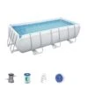 Bestway Zwembad Power Steel Set Rechthoek 404 -Tuin Hart Boutique 10 0 bestway zwembad power steel set rechthoek 404 7020024094