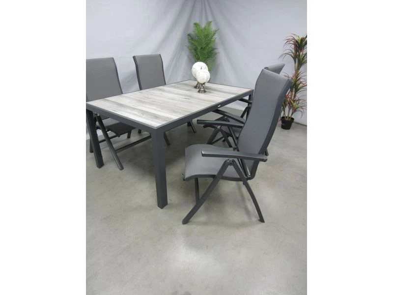 Te Velde Tuinmeubelen Tuinset Milano Tuinstoel Met Hartman Tanger 168 Tuintafel 6 Te Velde Tuinmeubelen Tuinset Milano Tuinstoel Met Hartman Tanger 168 Tuintafel - Afbeelding 4