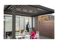 Suns Rota Aluminium Overkapping 300 X 360 -Tuin Hart Boutique 10 4 suns rota aluminium overkapping 300 x 360 achter huis sfeer rota300 360