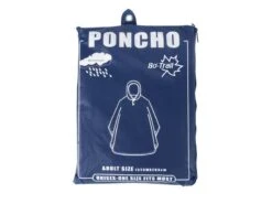 Bo-Camp Poncho Eva Volwassenen Blauw