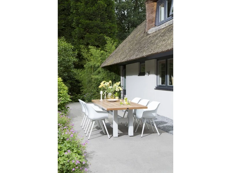 Hartman Tuinset Sophie Studio Wit Met Yasmani Tafel 240 4 Hartman Tuinset Sophie Studio Wit Met Yasmani Tafel 240 - Afbeelding 2