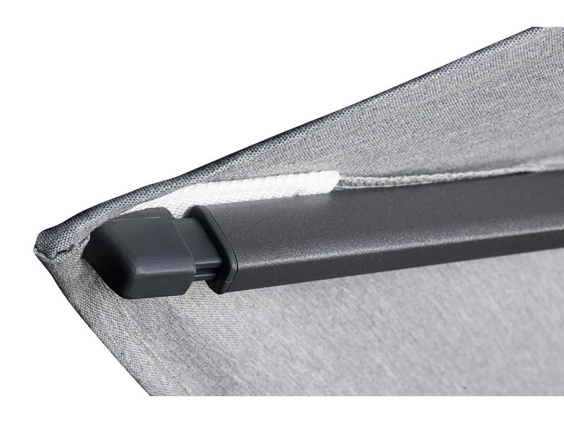 Platinum Zweefparasol Challenger T¹ Premium 4x3 Faded Black 8 Platinum Zweefparasol Challenger T¹ Premium 4x3 Faded Black - Afbeelding 6