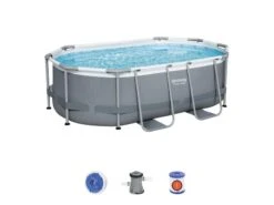 Bestway Zwembad Power Steel Set Ovaal Grijs 305 -Tuin Hart Boutique 125 4 bestway zwembad power steel set ovaal grijs 305 7020024187