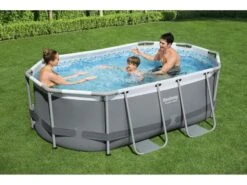 Bestway Zwembad Power Steel Set Ovaal Grijs 305 -Tuin Hart Boutique 125 5 bestway zwembad power steel set ovaal grijs 305 7020024187