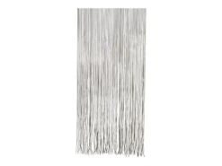 Lesli Vliegengordijn Draad Transparant Zwart 100