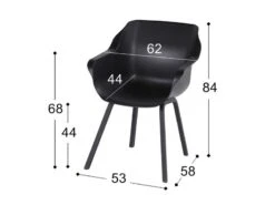 Hartman Tuinstoel Sophie Element Zwart 11 Hartman Tuinstoel Sophie Element Zwart -Tuin Hart Boutique 15 1 hartman tuinstoel sophie element zwart 21680008