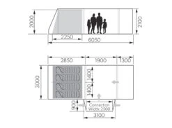 Dometic Rarotonga Drive Away FTT 401 TC RH Camper-bus Tent -Tuin Hart Boutique 15 4 dometic rarotonga drive away ftt 401 tc rh camper bus tent afmeting 9120002159