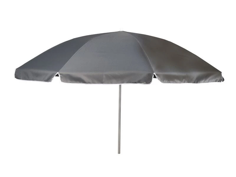 Bo-Camp Parasol Met Knikarm Ø 165 Cm Grijs 3 Bo-Camp Parasol Met Knikarm Ø 165 Cm Grijs