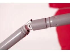 Bo-Camp Parasol Met Knikarm Ø 200 Cm Rood -Tuin Hart Boutique 17 5 bo camp parasol met knikarm 200 cm rood 7267245