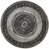 Garden Impressions Antique Carpet Buitenkleed Rond 160 Dark Grey -Tuin Hart Boutique 19 0 garden impressions antique carpet buitenkleed rond 160 dark grey 02824