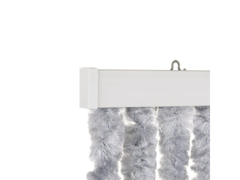 Travellife Chenille Rain Grijs/blauw 56x185cm 6 Travellife Chenille Rain Grijs/blauw 56x185cm - Afbeelding 4