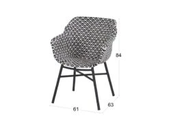 Hartman Tuinset Delphine Black-white Met Yasmani Tafel 240 -Tuin Hart Boutique 19 4 hartman tuinset delphine black white met yasmani tafel 240 53594008 53573110