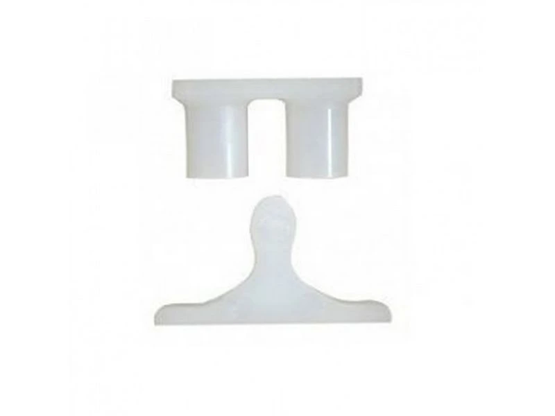 Fjord Outdoor Polysnapper Kunststof Wit à 2 Stuks 3 Fjord Outdoor Polysnapper Kunststof Wit à 2 Stuks