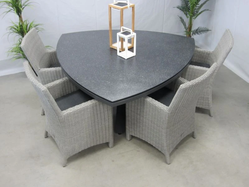 Te Velde Tuinmeubelen Tuinset Amy Tuinstoel Met Mojito Driehoek Tuintafel 4 Te Velde Tuinmeubelen Tuinset Amy Tuinstoel Met Mojito Driehoek Tuintafel - Afbeelding 2