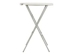 Lesli Sta-tafel Ø 80 Cm. Granietlook -Tuin Hart Boutique 2 4 lesli sta tafel rond 80 centimeter granietlook 42602