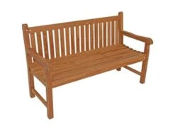 Lesli Tuinbank Teak Rechte Rug 150 Cm