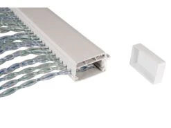 Vliegengordijn PVC Transparant-grijs-blauw -Tuin Hart Boutique 20 2 vliegendordijn pvc transparant grijs blauw 5309680