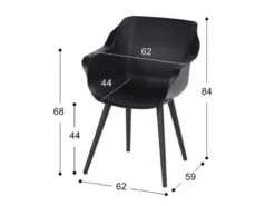 Hartman Tuinstoel Sophie Studio Zwart -Tuin Hart Boutique 21 1 hartman tuinstoel sophie studio zwart 11681008