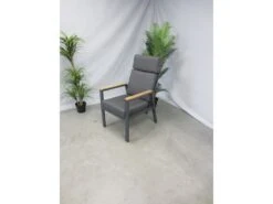 Te Velde Tuinmeubelen Palazzo Aluminium-teak Tuinstoel Verstelbaar