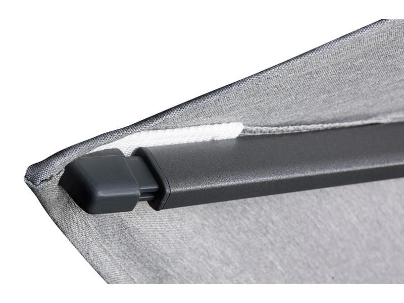 Platinum Zweefparasol Challenger T² Premium 3,5 X 2,6 Faded Black 5 Platinum Zweefparasol Challenger T² Premium 3,5 X 2,6 Faded Black - Afbeelding 3