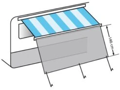 Eurotrail Sunblocker 300 X 140 Cm -Tuin Hart Boutique 23 3 eurotrail sunblocker 300 x 140 cm etct0025