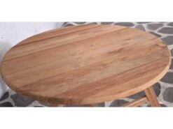 Sens Line Woody Teak Sidetable Ø80 Cm FSC Recycled Teak -Tuin Hart Boutique 23 3 sens line woody teak sidetable O 80 cm fsc recycled teak t578