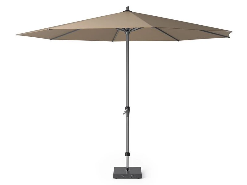Platinum Parasol Riva Ø 3,5 Mtr. Taupe 3 Platinum Parasol Riva Ø 3,5 Mtr. Taupe