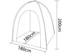 Bo Camp Opbergtent Medium -Tuin Hart Boutique 25 2 bo camp opbergtent medium