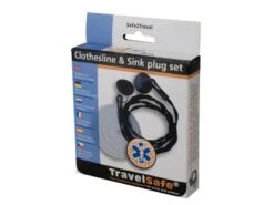 Travelsafe Elastische Waslijn En Afvoerstop -Tuin Hart Boutique 26 2 travelsafe elastische waslijn en afvoerstop ts0364