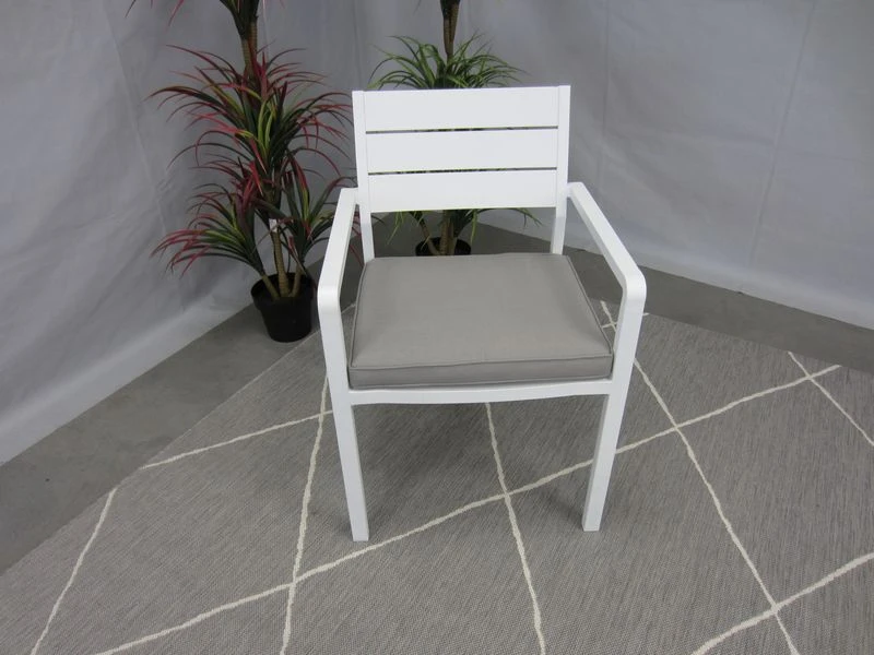 Te Velde Tuinmeubelen Barolo Aluminium Tuinstoel Wit 3 Te Velde Tuinmeubelen Barolo Aluminium Tuinstoel Wit