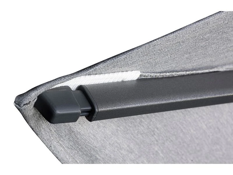 Platinum Zweefparasol Challenger T² 3x3 Black 4 Platinum Zweefparasol Challenger T² 3x3 Black - Afbeelding 2