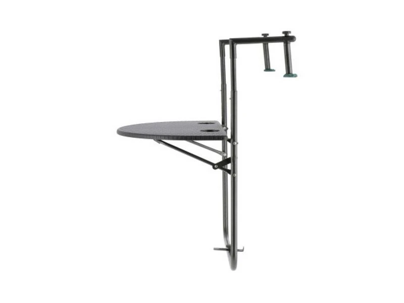 Gimeg Livin Outdoor Balkontafel Halfrond Antraciet 4 Gimeg Livin Outdoor Balkontafel Halfrond Antraciet - Afbeelding 2