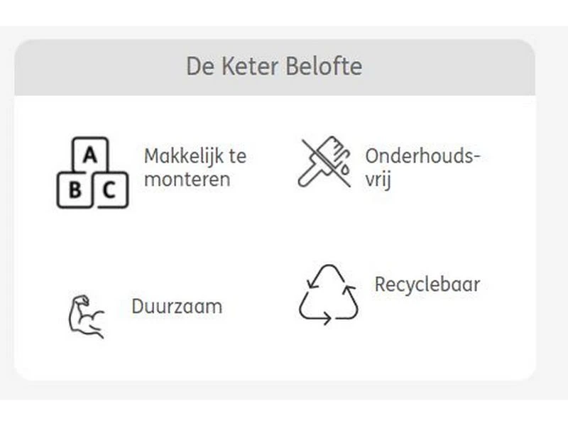 Keter Opbergbox Kussenkist Novel Box 5 Keter Opbergbox Kussenkist Novel Box - Afbeelding 3