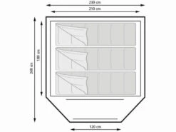Eurotrail Pop-up Tent Spring 3 9 Eurotrail Pop-up Tent Spring 3 -Tuin Hart Boutique 3 3 eurotrail pop up tent spring 3 ette0454 6301