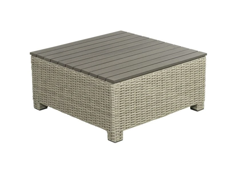 Beach7 Birdwood Footstool Tafel Vierkant Cloudy Grey 3 Beach7 Birdwood Footstool Tafel Vierkant Cloudy Grey