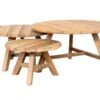 Sens Line Woody Teak Sidetable Ø 50 Cm FSC Recycled Teak -Tuin Hart Boutique 34 0 sens line woody teak sidetable O 50 cm fsc recycled teak t1397