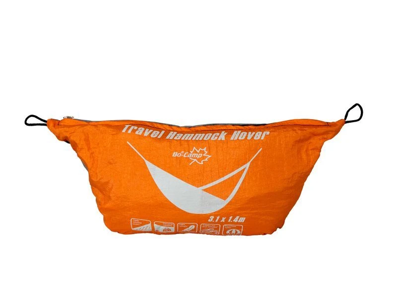 Bo-Camp Reishangmat Parachute Hover Oranje/Grijs 4 Bo-Camp Reishangmat Parachute Hover Oranje/Grijs - Afbeelding 2