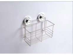 Kampa Chroome Zuignap Opbergmandje 7 Kampa Chroome Zuignap Opbergmandje -Tuin Hart Boutique 39 2 kampa chroome zuignap opbergmandje