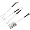 Barbecue Gereedschap 3-Delig Tang/Spatel/Vork