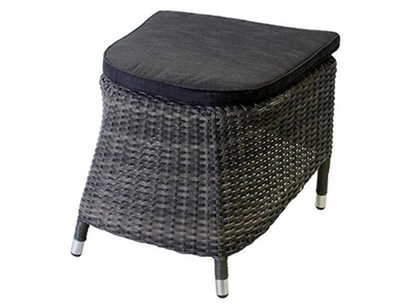 Lesli Soho Voetenbank Antraciet 3 Lesli Soho Voetenbank Antraciet