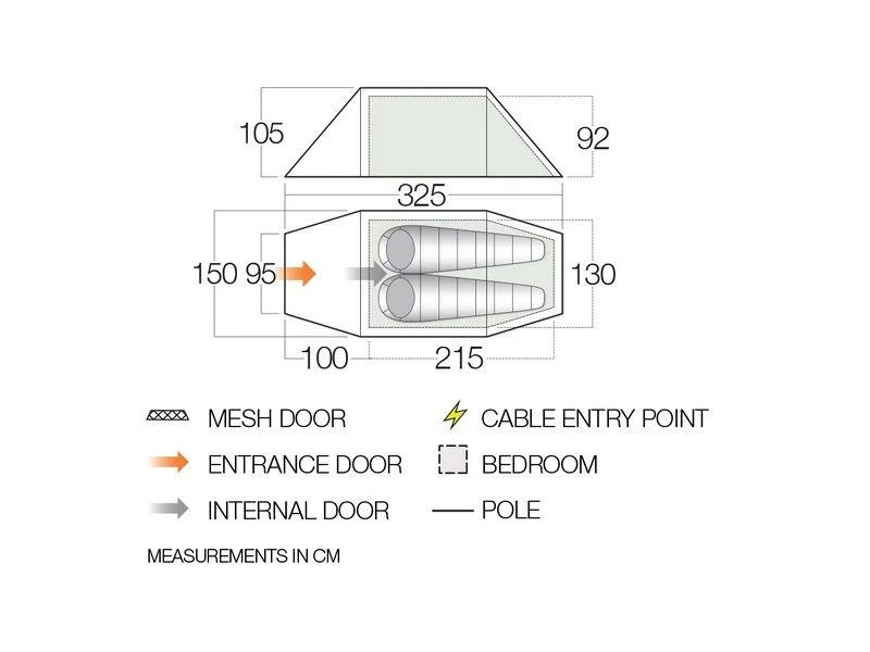 Vango Experience Tent Scafell 200 4 Vango Experience Tent Scafell 200 - Afbeelding 2