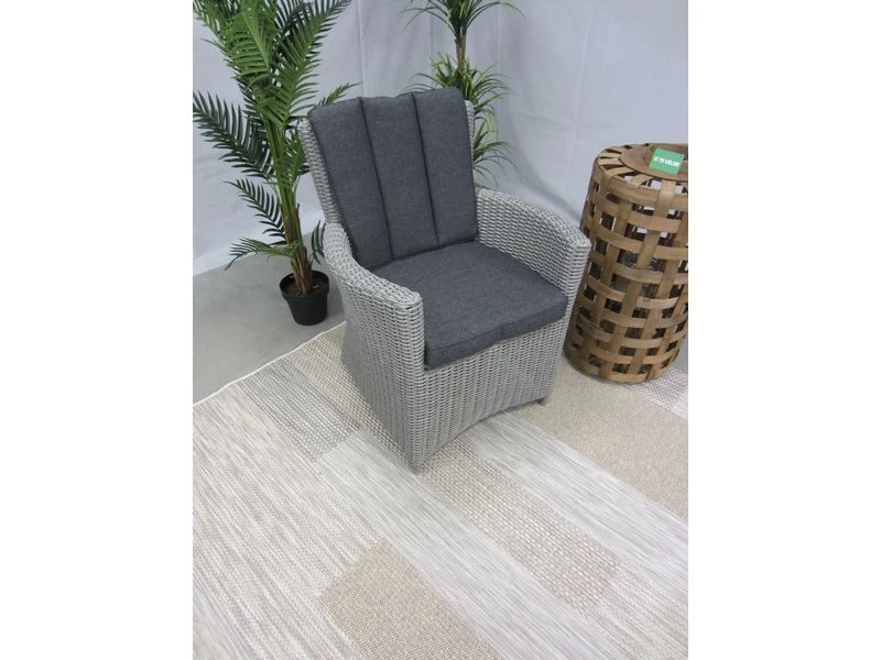 Te Velde Tuinmeubelen Alonzo Vlechtwerk Tuin Stoel 8 Te Velde Tuinmeubelen Alonzo Vlechtwerk Tuin Stoel - Afbeelding 6