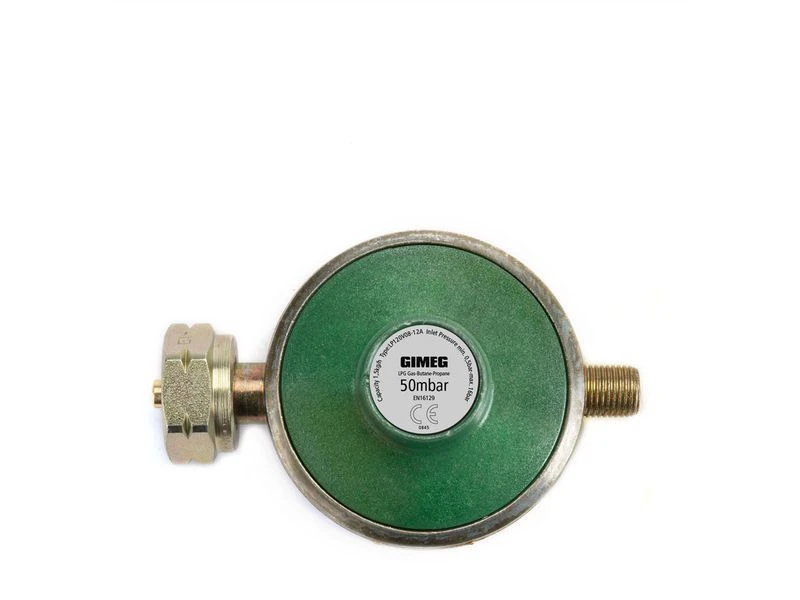 Gimeg Gasdrukregelaar Uni. 50 Mb Kombi X 1/4 Inch L. 3 Gimeg Gasdrukregelaar Uni. 50 Mb Kombi X 1/4 Inch L.