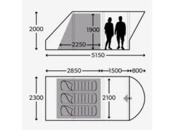 Dometic Opblaasbare Familie Tent Ftc Boracay 301 Tc -Tuin Hart Boutique 5 2 dometic opblaasbare familie tent ftc boracay 301 tc 9120001463