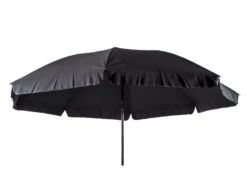 Bo-Camp Parasol Met Knikarm Ø 200 Cm Zwart