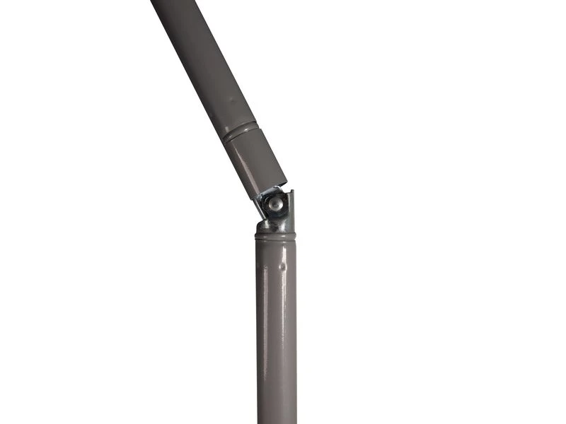 Bo-Camp Parasol Met Knikarm Ø 250 Cm Blauw 4 Bo-Camp Parasol Met Knikarm Ø 250 Cm Blauw - Afbeelding 2