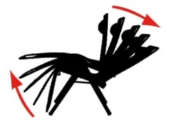 Crespo Kampeer Relax Stoel Al-232 Deluxe Donker Grijs Kleur 40 -Tuin Hart Boutique 54 3 crespo kampeer relax stoel al 232 deluxe donker grijs kleur 40 1104920